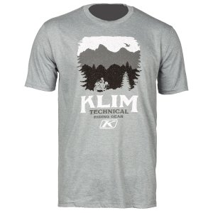 KLIM Badlands – חולצת טי, אפור, מידה XXL