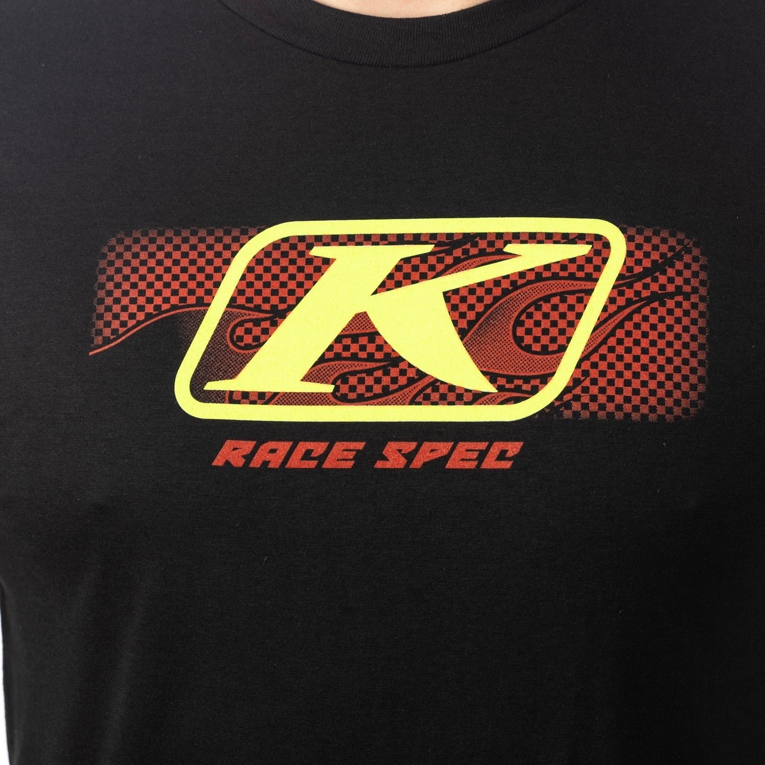KLIM Race Spec – חולצת טי, שחור-ורוד, מידה L