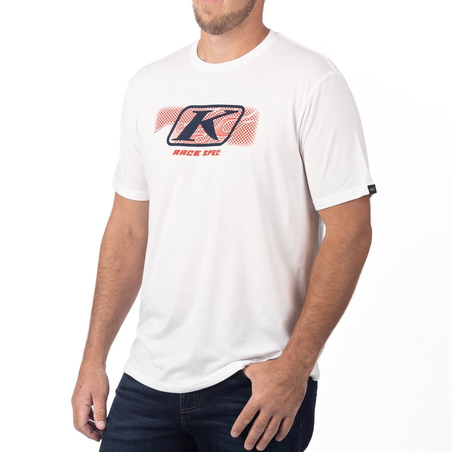 KLIM Race Spec – חולצת טי, שחור-ורוד, מידה L
