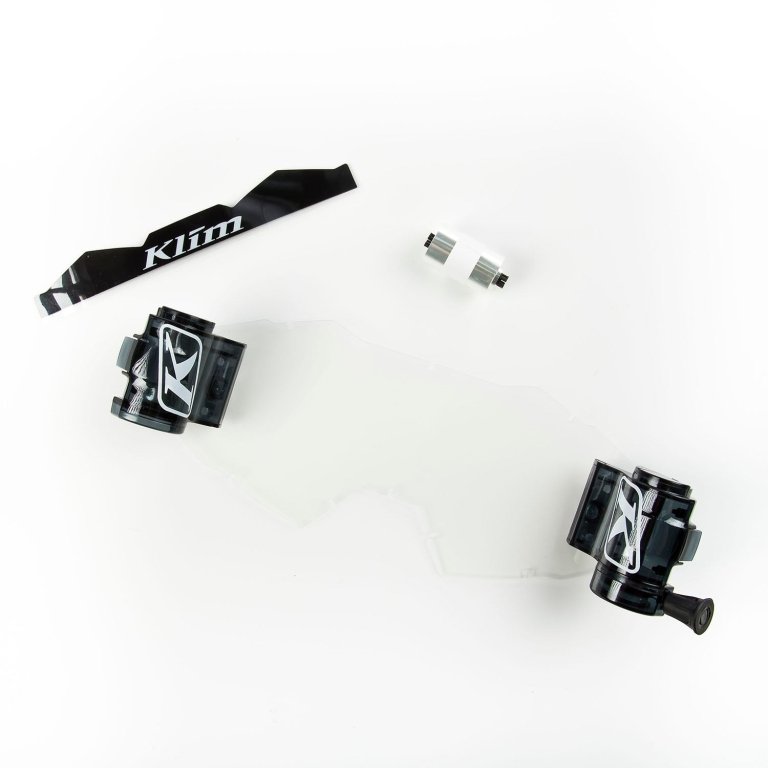 KLIM Viper – עדשה שקופה עם Roll Off למשקפי אבק לאופנוע שטח