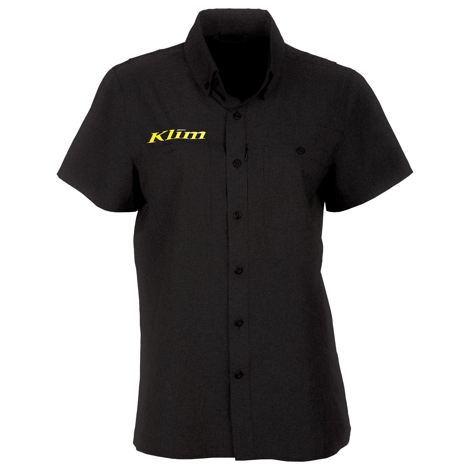 KLIM Pit לנשים – חולצה מכופתרת טכנית, שרוול קצר