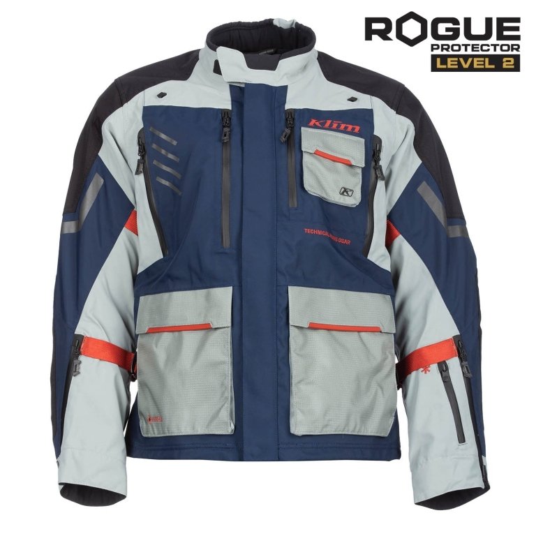 KLIM Carlsbad – מעיל אדוונצ'ר לאופנוע, GORE-TEX, מיגון Rogue