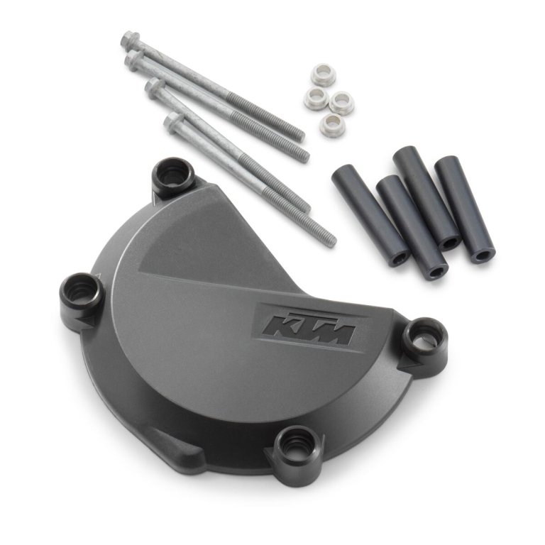 KTM Ignition Cover Protection – מגן פלסטיק למכסה ההצתה לאופנוע כביש, שחור