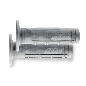 KTM Grip Set – סט ידיות כידון לאופנוע, Half Waffle, גרסת Medium