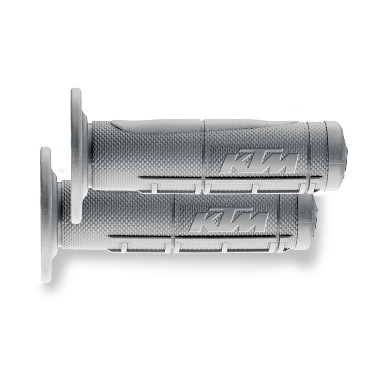 KTM Grip Set – סט ידיות כידון לאופנוע, Half Waffle, גרסת Medium