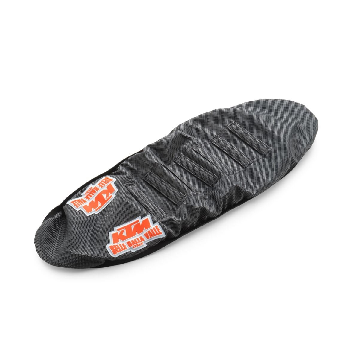 KTM Factory Racing Seat Cover – כיסוי מושב לאופנוע שטח, עם צלעות אחיזה