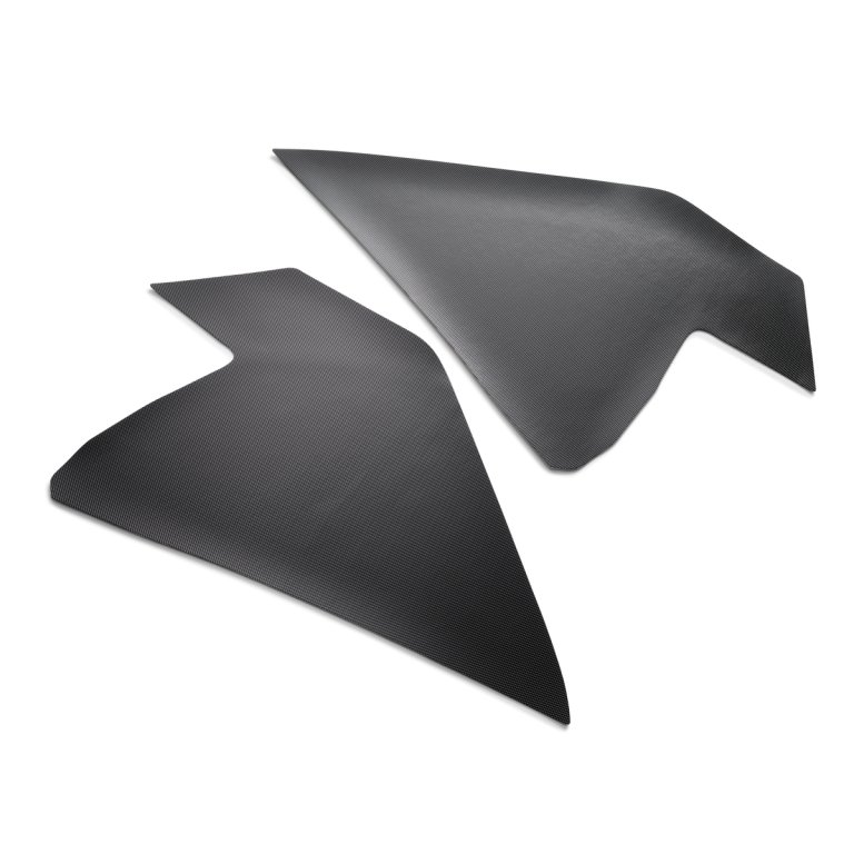 KTM Fuel Tank Protection Sticker Set – מדבקות מגן לצידי מיכל הדלק באופנוע, שחור