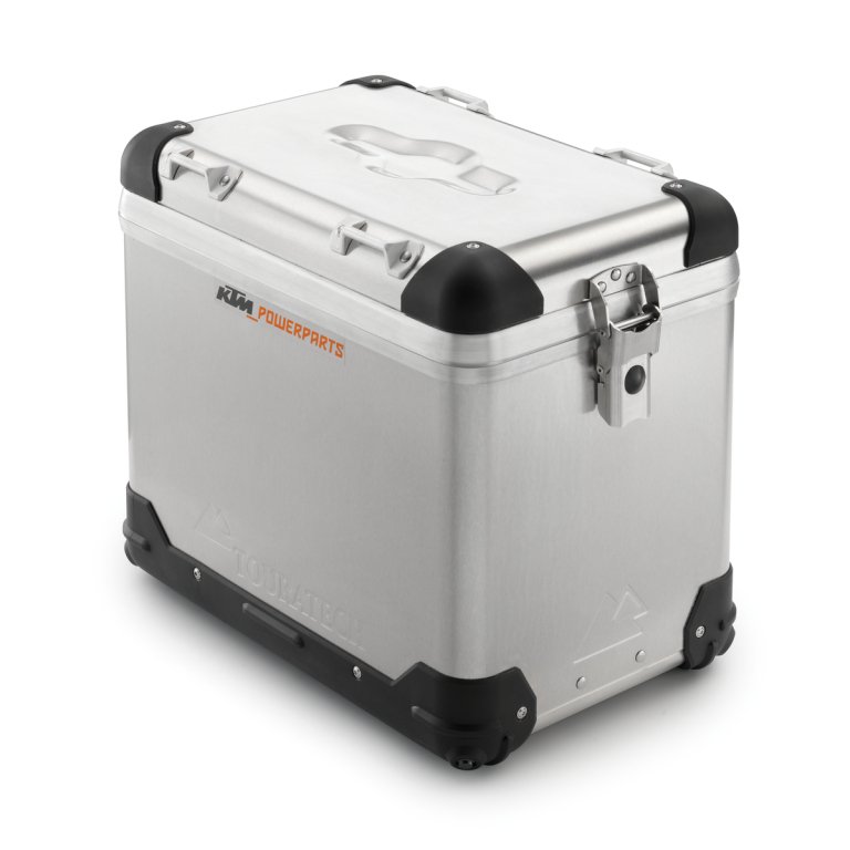 Touratech Case – ארגז צד מאלומיניום לאופנוע, 45 ליטר, צד שמאל