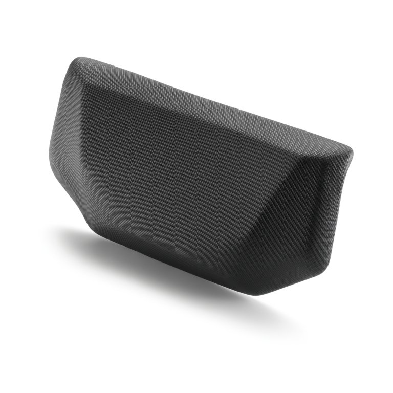KTM Backrest – משענת גב לנוסע באופנוע, שחורה