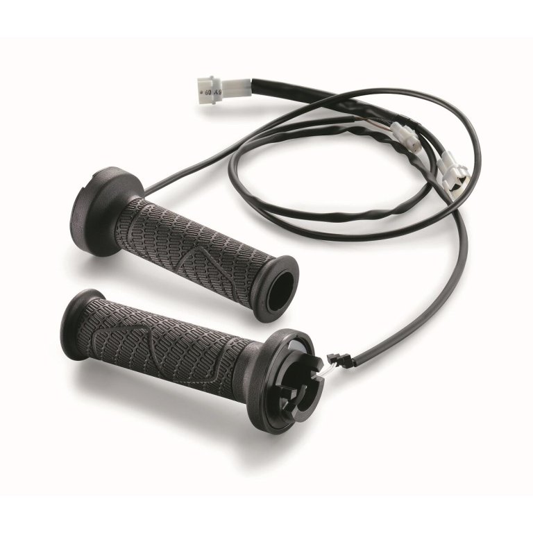 KTM Heated Grip Kit – גריפים מחוממים לאופנוע, 4 דרגות חימום