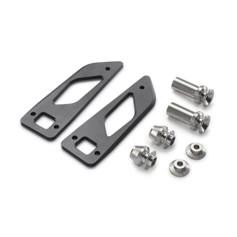 KTM Side Bag Carrier – תושבת לתיקי צד לאופנוע, כמעט בלתי נראית בלי התיקים