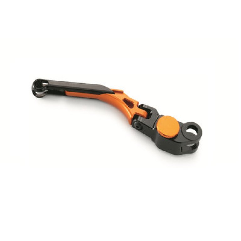 KTM Brake Lever – ידית בלם מתקפלת לאופנוע, מתכווננת, לרכיבת מסלול (61413902044)