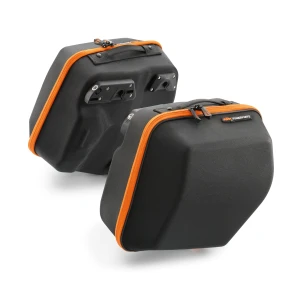 KTM Side Bag Set – סט תיקי צד לאופנוע, 16 ליטר לכל צד, עם שקים פנימיים