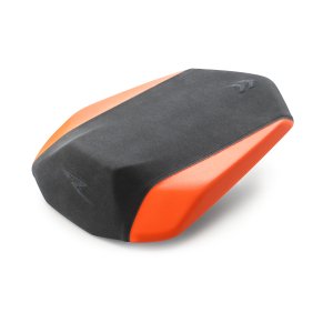 KTM Ergo Pillion Seat – מושב נוסע ארגונומי לאופנוע, שחור-כתום