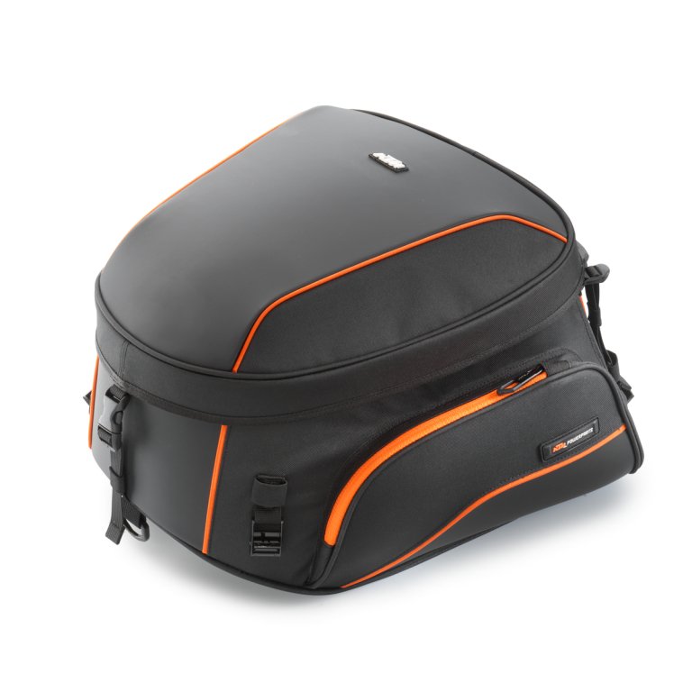 KTM Rear Bag – תיק אחורי למושב הנוסע באופנוע, מתרחב מ-24 ל-36 ליטר