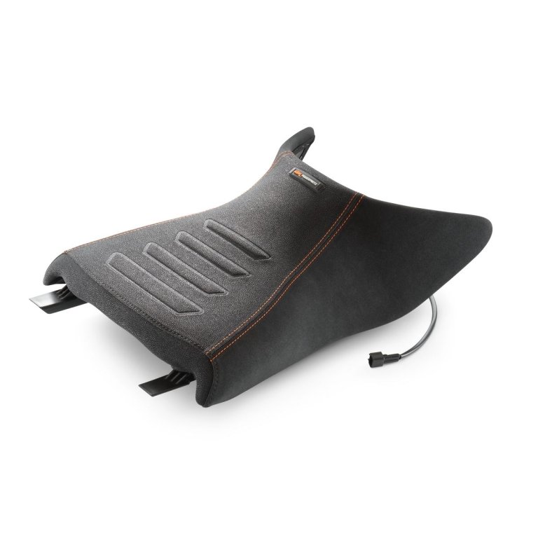 KTM Ergo Rider's Seat – מושב רוכב ארגונומי מחומם לאופנוע, בגובה המקורי
