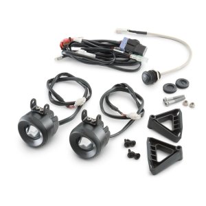 KTM Fog Light Kit – ערכת פנסי ערפל לאופנוע, 4400 לומן לכל פנס