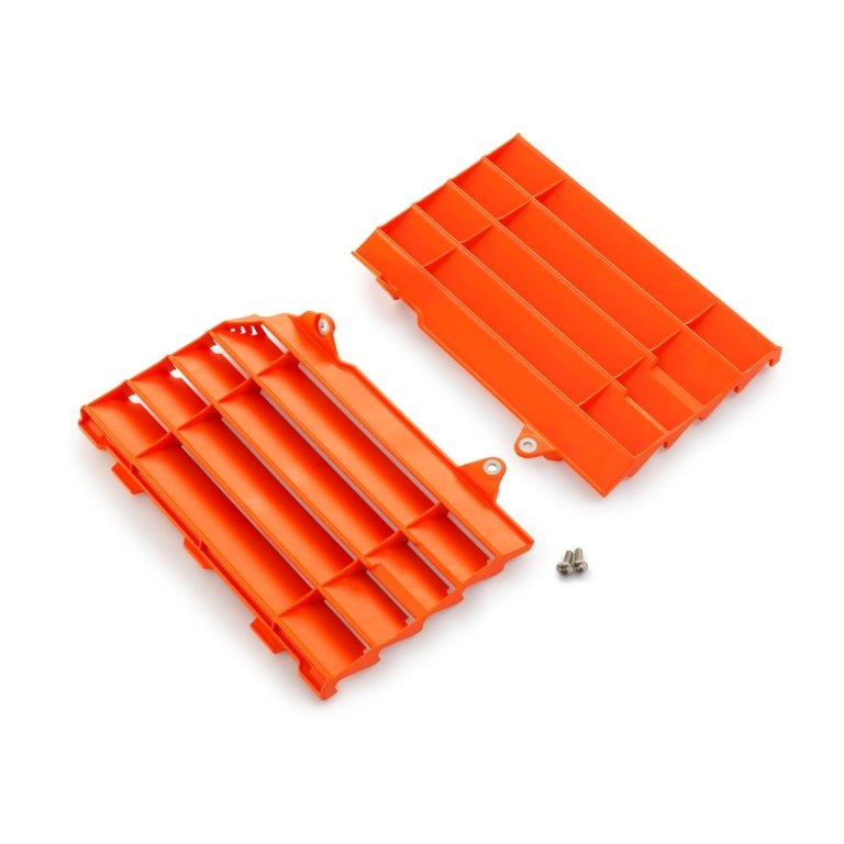KTM Radiator Protection Grille – רשת מגן לרדיאטור של האופנוע, כתומה