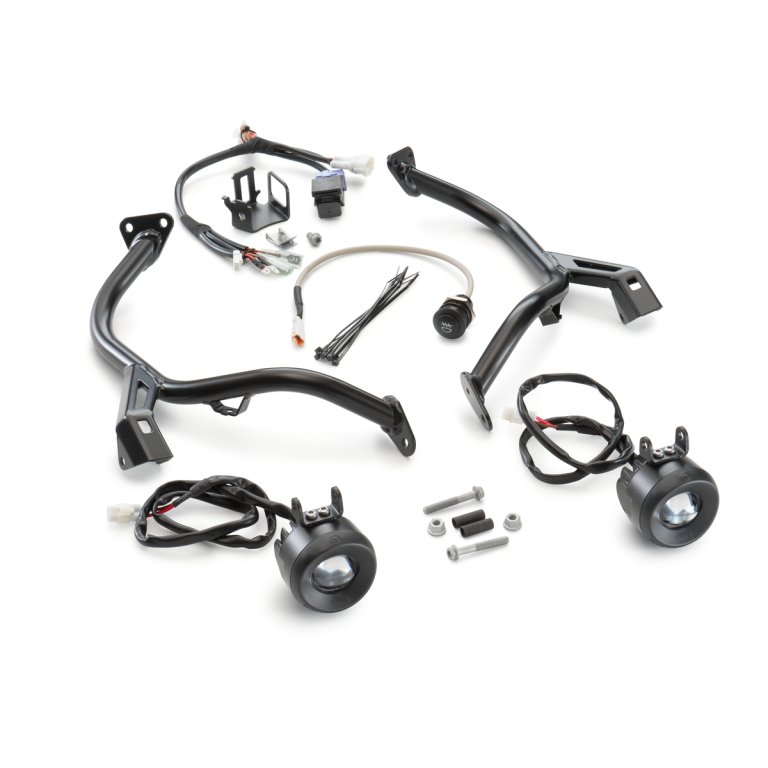 KTM Fog Light Kit – ערכת פנסי ערפל לאופנוע, אישור ECE