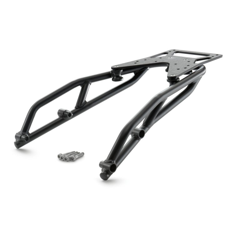 KTM Top Case Carrier – סבל לארגז עליון לאופנוע, אלומיניום ופלדה (64112927044)