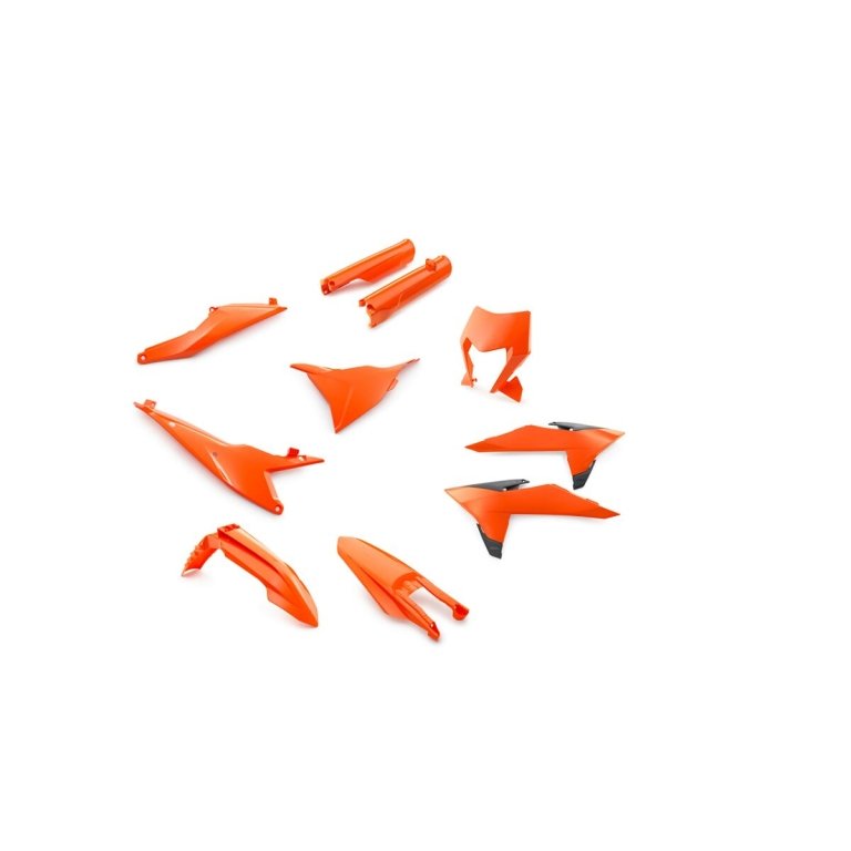 KTM Plastic Parts Kit – סט חלקי פלסטיקה לאופנוע, כתום, בלי גרפיקה