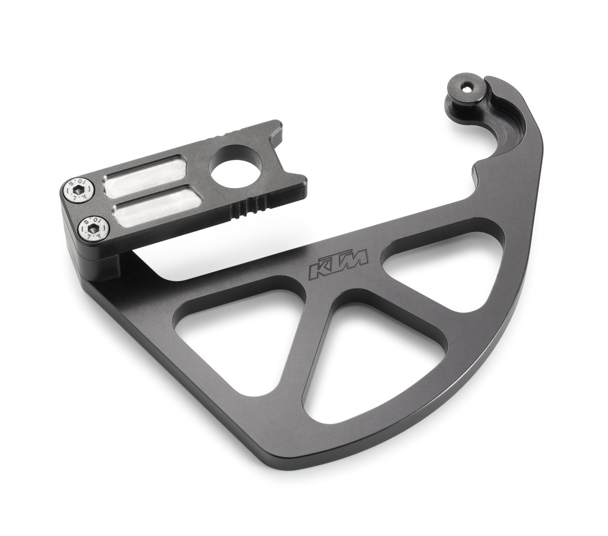 KTM Brake Disc Guard – מגן דיסק בלם אחורי לאופנוע, אלומיניום CNC, שחור