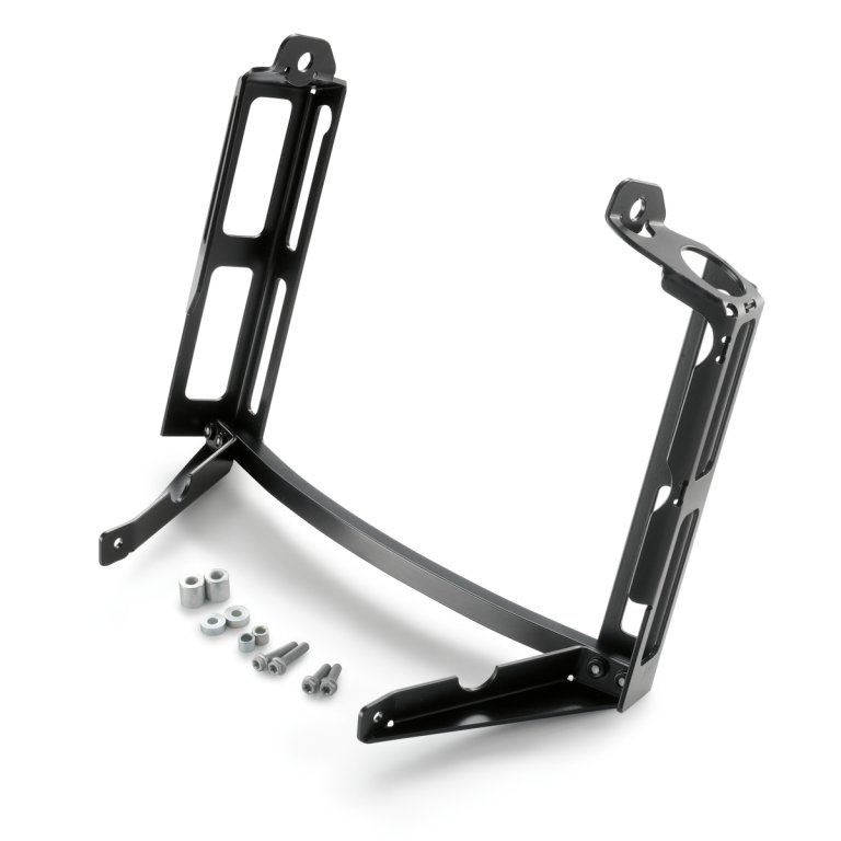 KTM Radiator Protection – מגן אלומיניום לרדיאטור של האופנוע, שחור