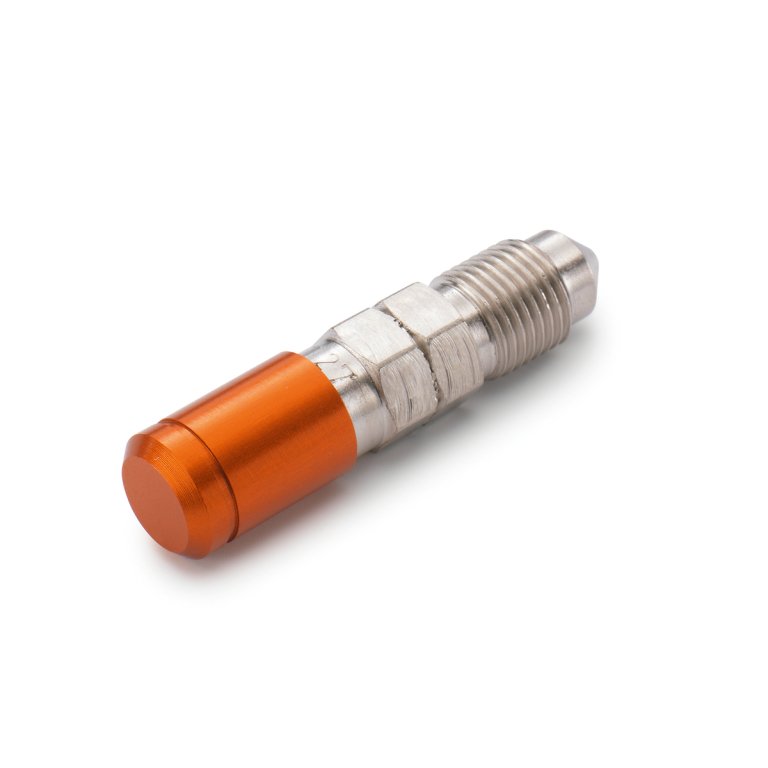 KTM Brake Bleeder Screw – בורג ניקוז אוויר לבלם עם שסתום חוזר, כתום