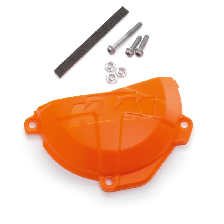 KTM Clutch Cover Protection – מגן פלסטיק למכסה המצמד באופנוע שטח, כתום