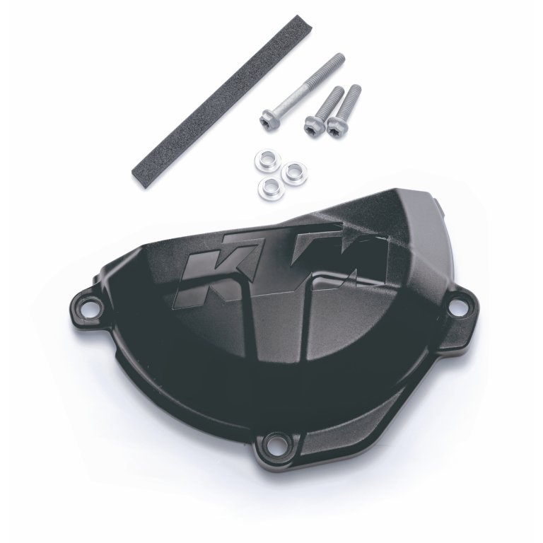 KTM Clutch Cover Protection – מגן פלסטיק למכסה המצמד באופנוע שטח, שחור