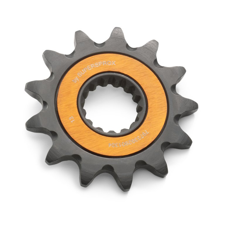 KTM Front Sprocket – גלגל שיניים קדמי מפלדה לאופנוע, 13 שיניים