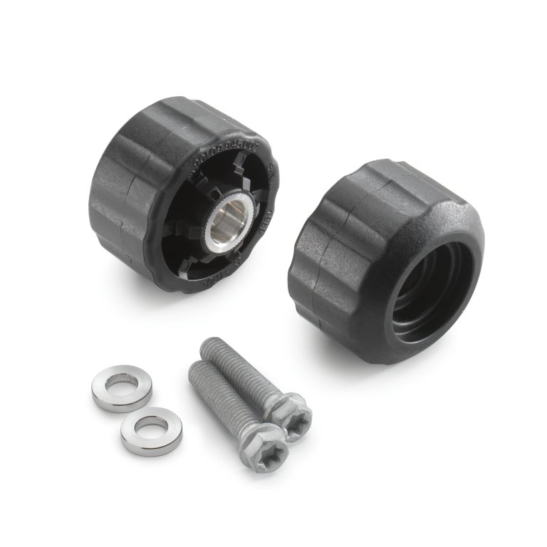 KTM Crash Bung Kit – ערכת פדי הגנה אחוריים לזרוע האופנוע