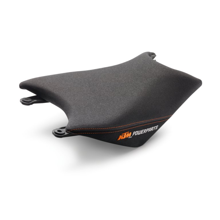 KTM Ergo Rider's Seat – מושב רוכב ארגונומי לאופנוע, גבוה ב-20 מ"מ, שחור