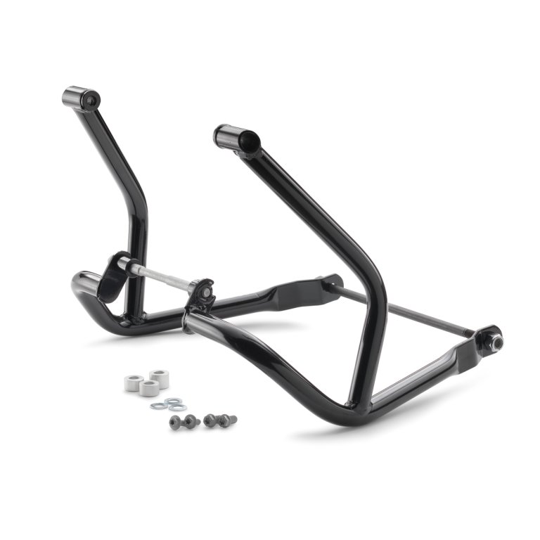 KTM Crash Bar Kit – מגני מנוע צינוריים מפלדה לאופנוע, שחור