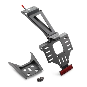 KTM Licence Plate Holder Support – תושבת מקוצרת ללוחית הרישוי באופנוע, שחור