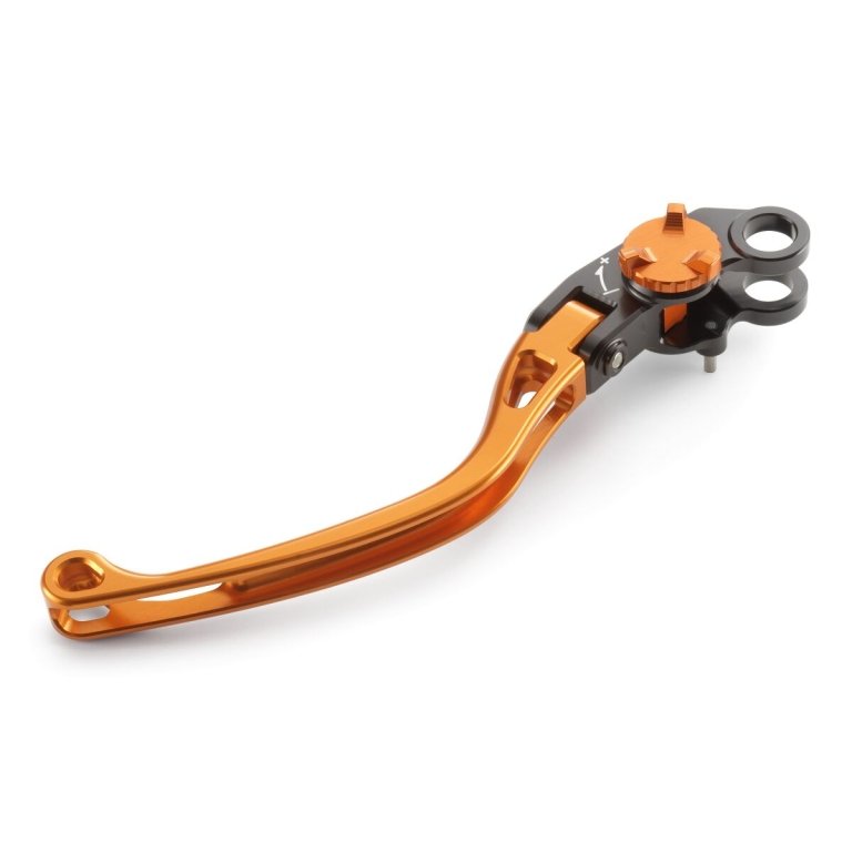 KTM Clutch Lever – ידית מצמד מתקפלת לאופנוע, מרחק אחיזה מתכוונן (A62602931044C1)