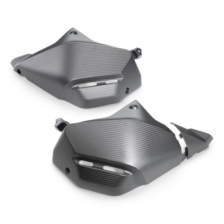 KTM Fuel Tank Protection Set – סט מגני קרבון למיכל הדלק באופנוע, גימור מט