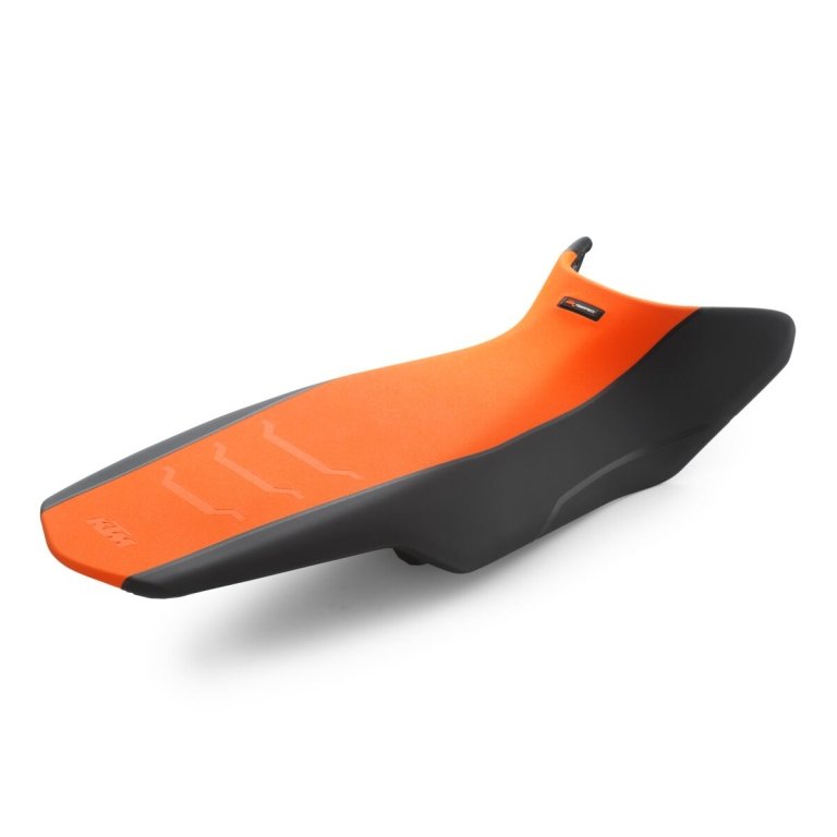 KTM Seat – מושב גבוה ב-37 מ"מ לאופנוע, שחור-כתום