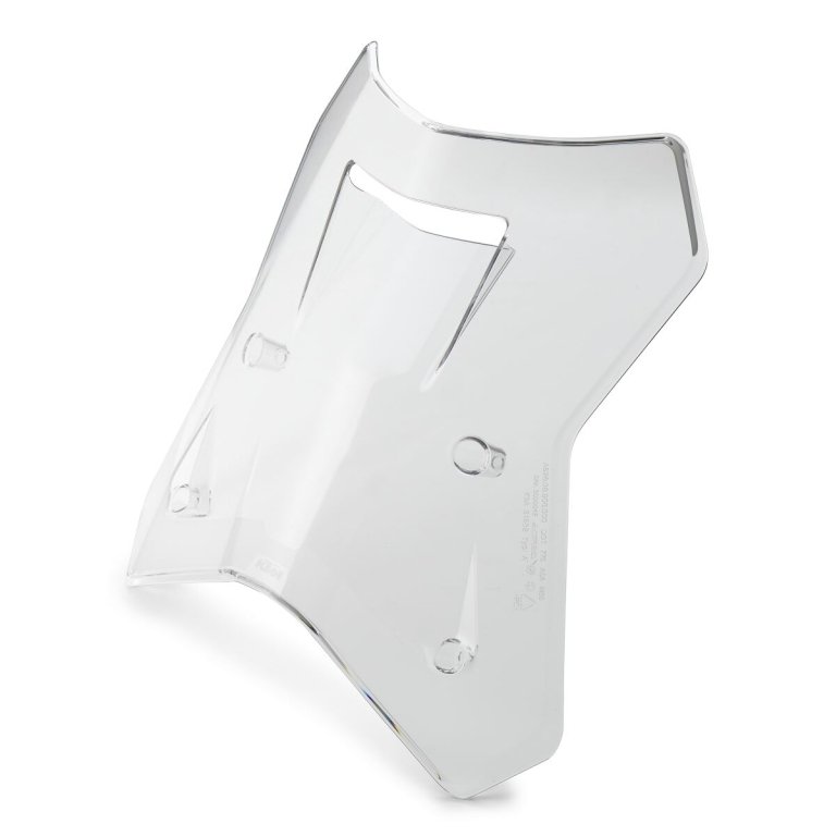 KTM Touring Windshield – מגן רוח לטיולים לאופנוע, שקוף, בגובה 410 מ"מ