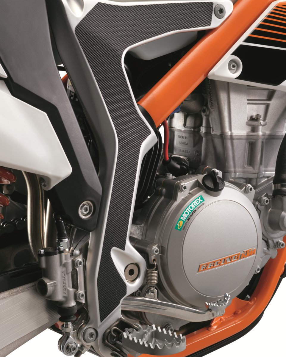 KTM Frame Protection Sticker Set – מדבקות מגן לשלדת האופנוע