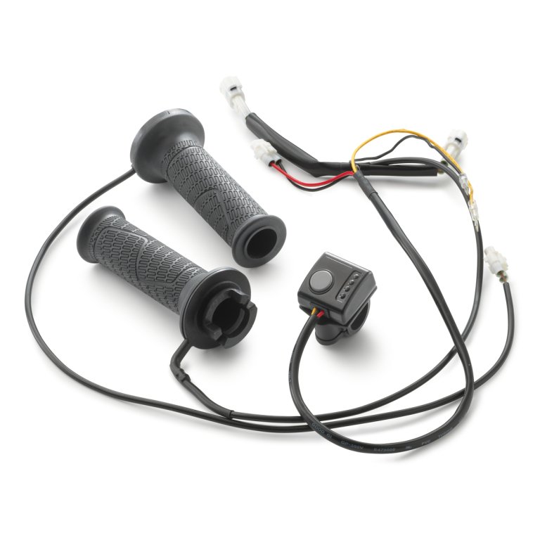 KTM Heated Grip Kit – ערכת ידיות מחוממות לאופנוע, 4 דרגות חום