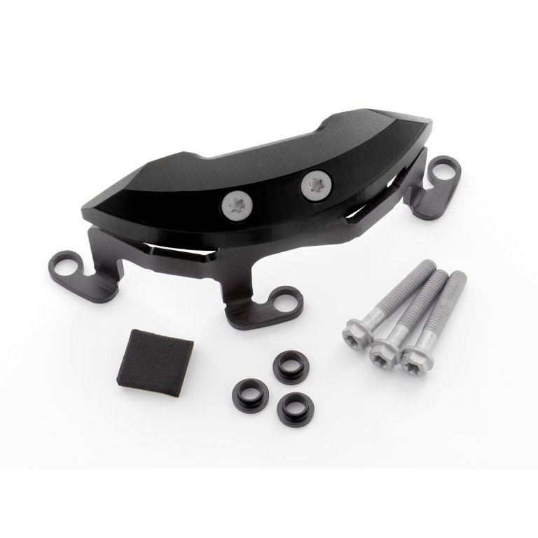 KTM Ignition Cover Protection – מגן אלומיניום למכסה ההצתה לאופנוע כביש, שחור