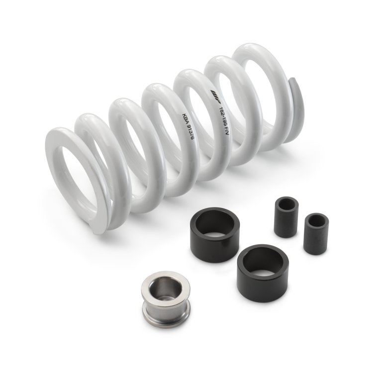 KTM Lowering Kit – ערכת הנמכה 25 מ"מ לאופנוע, עם מעמד הצד המקורי
