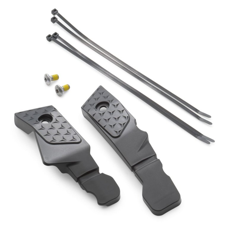 KTM Frame Protection Set – מגני שלדה מפלסטיק לאופנוע, שחור