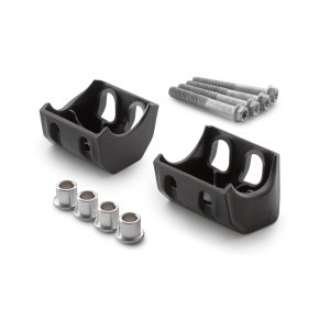 KTM Fork Shoe Protection Kit – מגיני רגלי מזלג לאופנוע, שחור