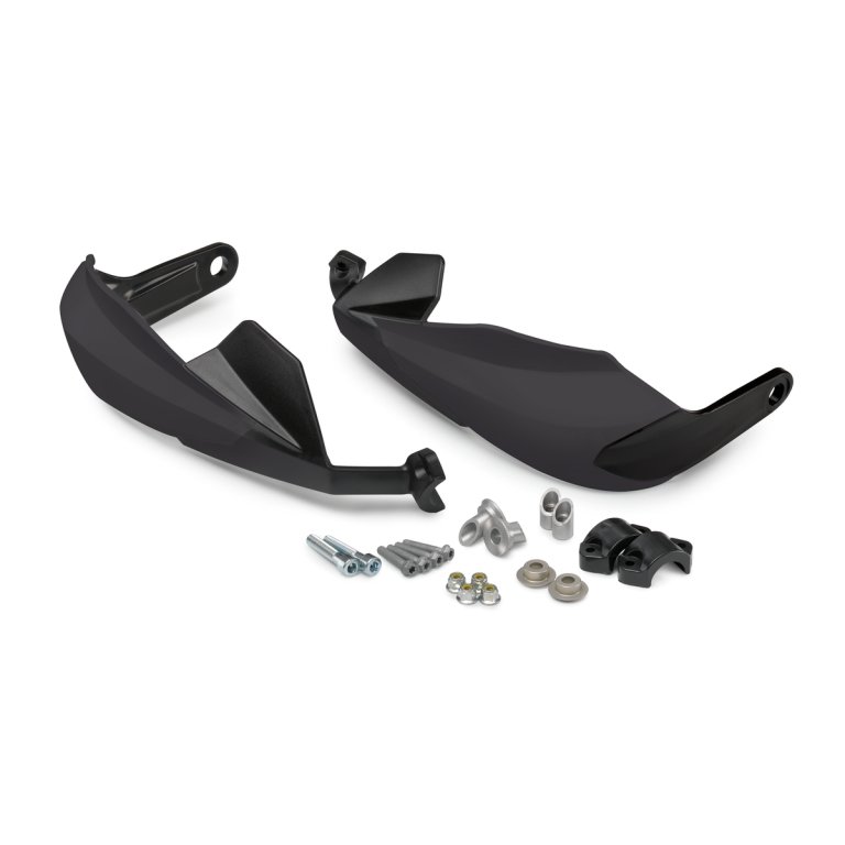 KTM Handguard Kit – מגני ידיים סגורים לאופנוע, שחור, גרסה נמוכה