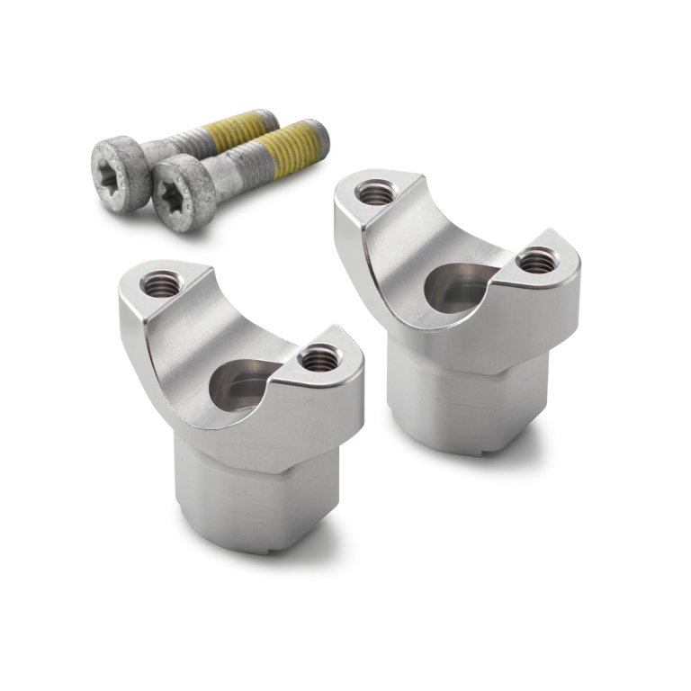 KTM Handlebar Mount Kit – ערכת תושבות כידון תחתונות מאלומיניום מאולגן