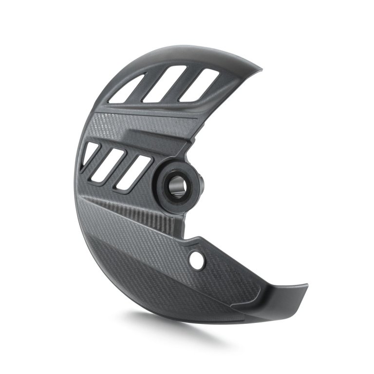 KTM Factory Racing Brake Disc Guard – מגן דיסק בלם קדמי לאופנוע, קרבון ופלסטיק