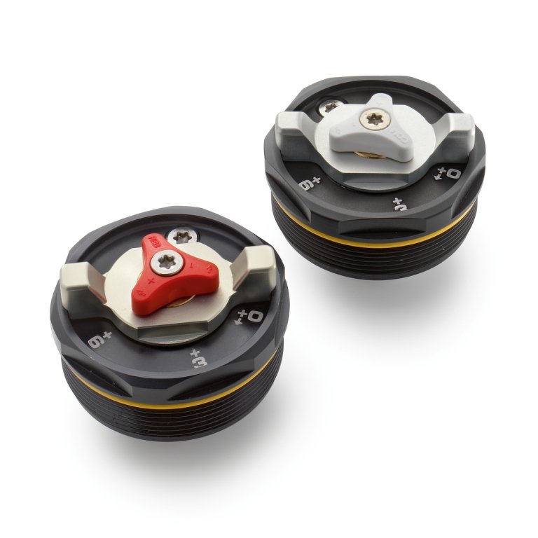 KTM Preload Adjuster Set – סט מכווני עומס מוקדם לקפיץ המתלה, בלי כלים