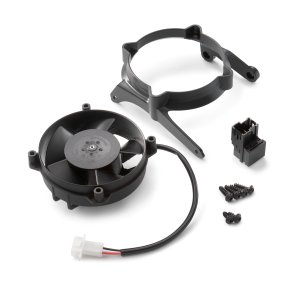 KTM Radiator Fan – מאוורר רדיאטור לאופנוע, הרכבת Plug & Play